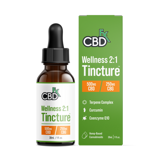 Aceite CBD CBG Wellness CBDfx 500-4000 mg