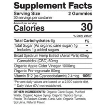 Cargar imagen en el visor de la galería, Gomitas CBD Vinagre Manzana CBDf/x 1500mg
