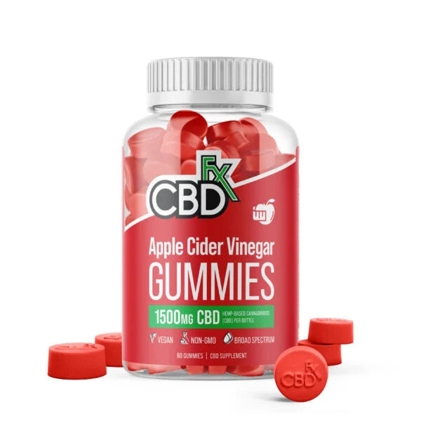 Gomitas CBD Vinagre Manzana CBDfx 1500mg