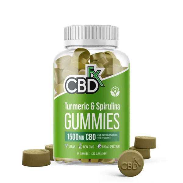 Gomitas CBD Curcuma, Espirulina CBDfx 1500mg