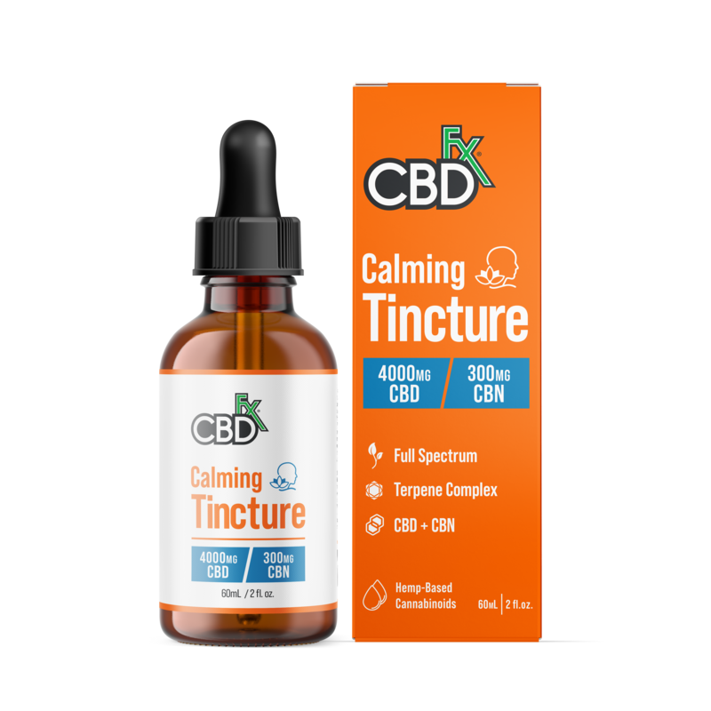 Aceite CBD CBN Calma CBDfx 500-4000 mg
